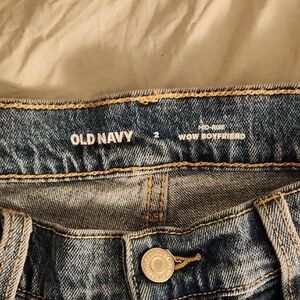 Old Navy Blue Denim Boyfriend Jeans